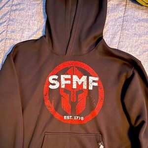 Mens XL SFMF Hoodie.. fits like a large and is somewhat short on the bottom